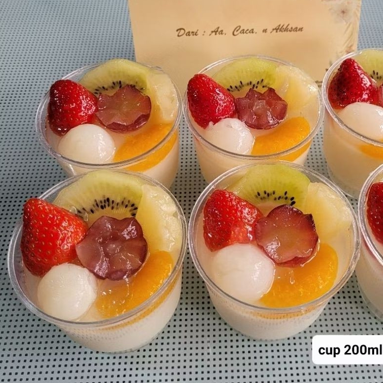 

puding cup besar 200ml