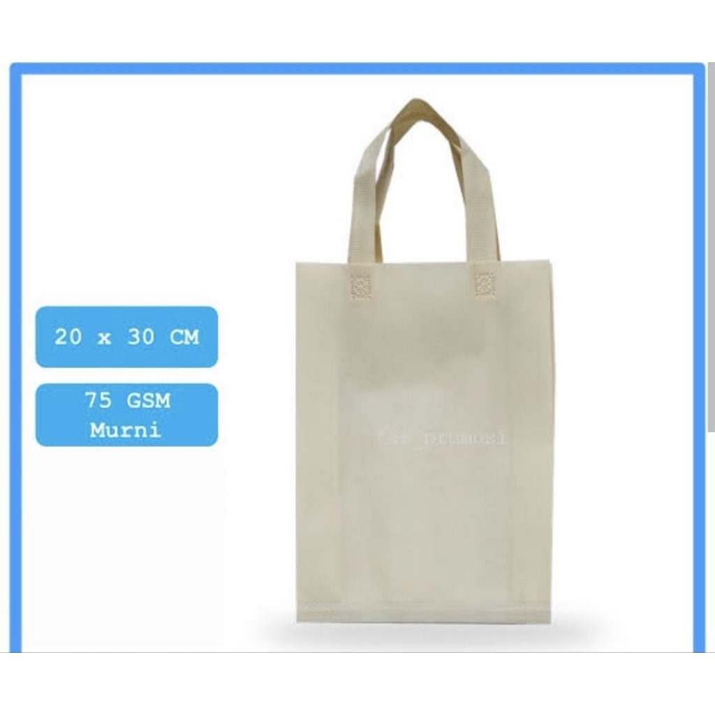 

Tas Spunbond 20x30x8 sablon Custom