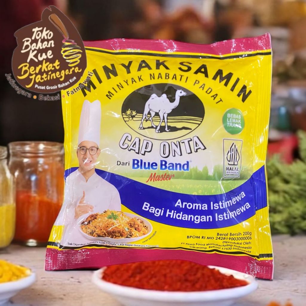 

MINYAK SAMIN SACHET 200 GR / MINYAK NABATI PADAT