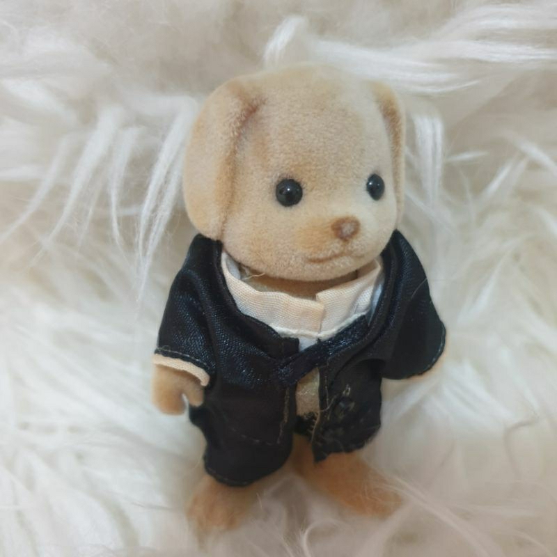 Preloved Sylvanian Families Dog Figure