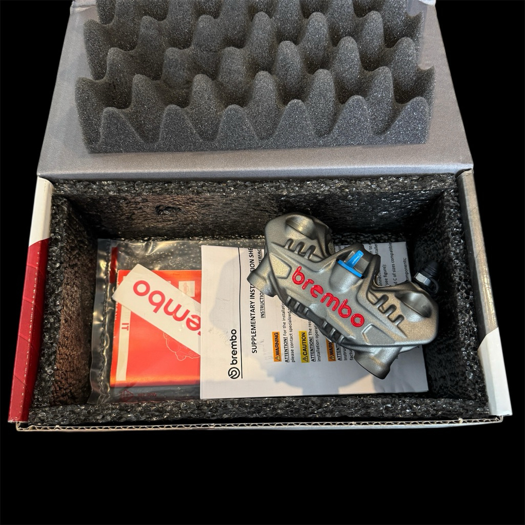 Kaliper Radial Brembo GP4 Mini Kanan 4P 24mm pitch 82 XMAX Ninja R Ninja RR Mio Smile Nmax Aerox ori