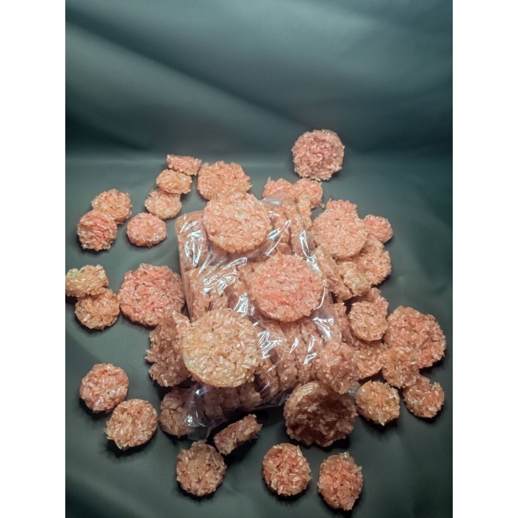 

Rengginang asin Rasa trasi (MENTAH) Isi 24