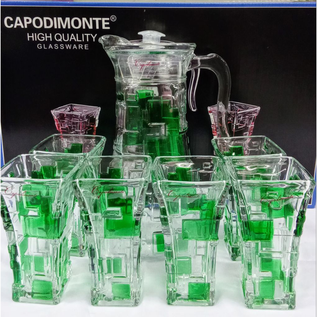 Gelas Set Capodimonte