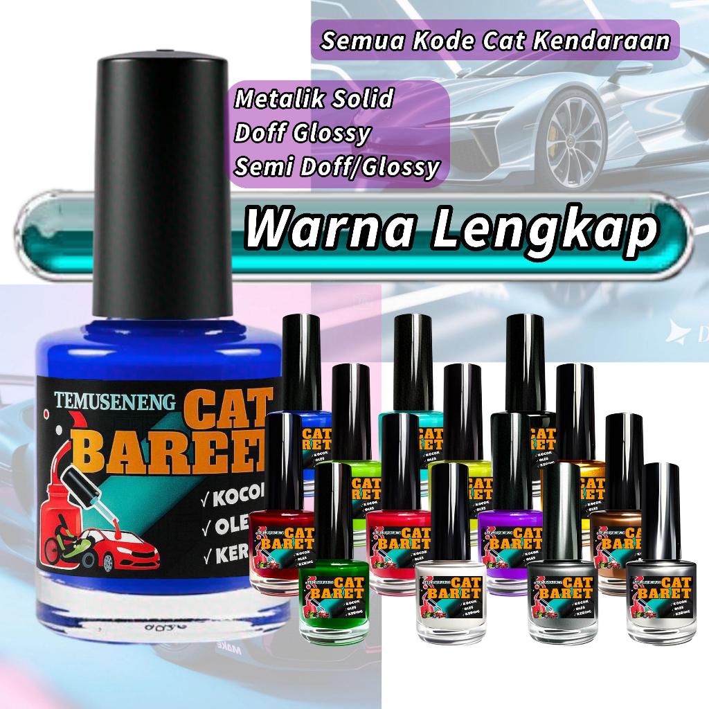 Sunbloom Cat Lime Green Hijau Metalik Kawasaki Ninja Pengilang Baret Lecet