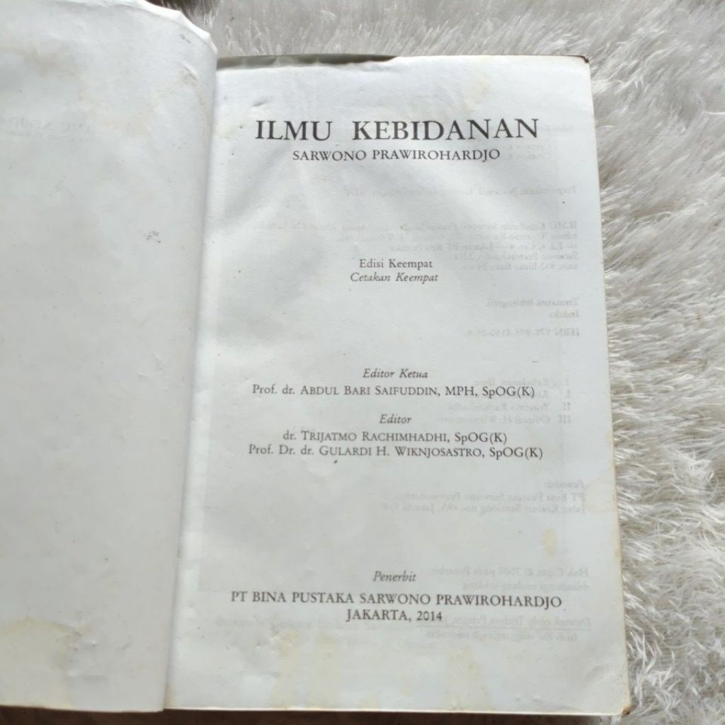 ILMU KEBIDANAN - SARWONO PRAWIROHARDJO original