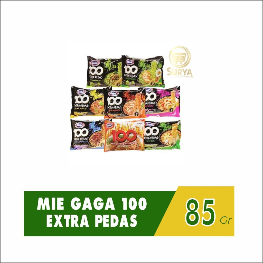 

Mie GAGA 100 EXTRA PEDAS - 85 GR