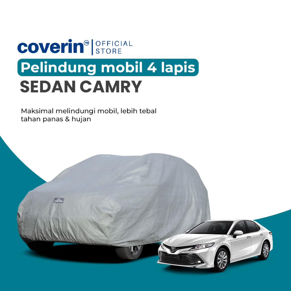 4 Lapis Body Cover Mobil Camry Sarung Mobil Camry Outdoor