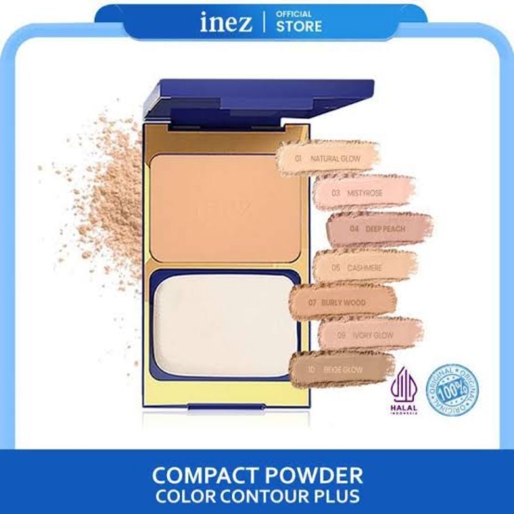 INEZ COMPACT POWDER ( BEDAK PADAT)