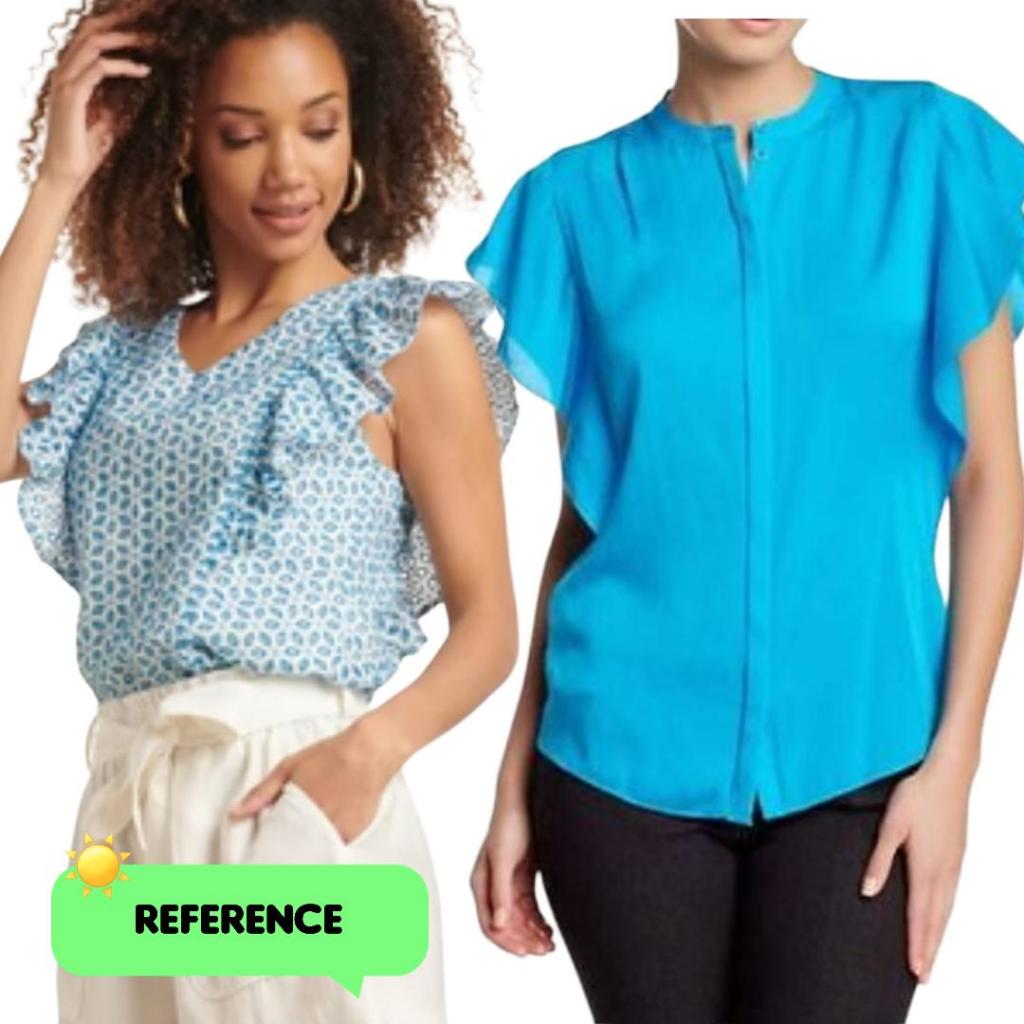 Roz Ali Blouse Atasan Blouse Dewasa Nggak Nerawang