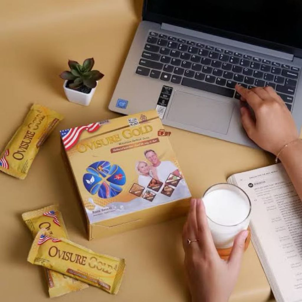 

[ PAKET 2 BOX ] OVISURE GOLD ORIGINAL SUSU BPOM, MEMBANTU MEMULIHKAN KERUSAKAN TULANG OTOT DAN SENDI