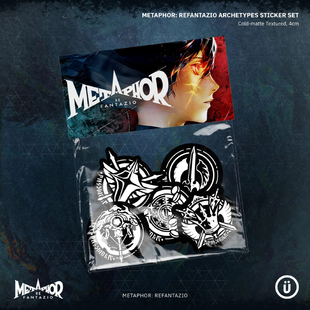 

Metaphor ReFantazio - Archetypes Sticker Set (Fanmade)