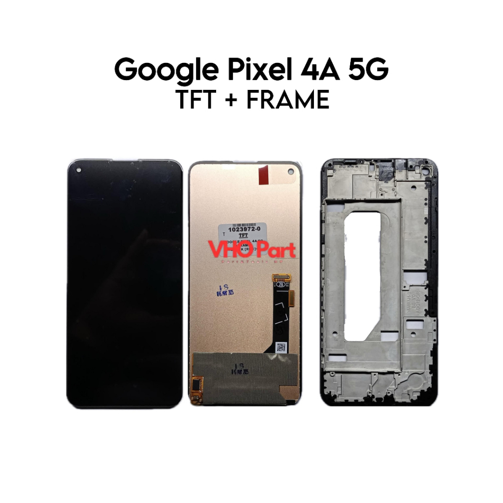 LCD Touchscreen Fullset Pixel 4A 5G / GD1YQ / G025I / G025E / G025H / G6QU3