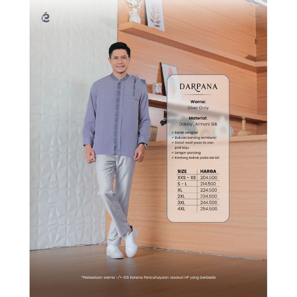 koko darpana by keke / koko keke terbaru / Darpana silver gray