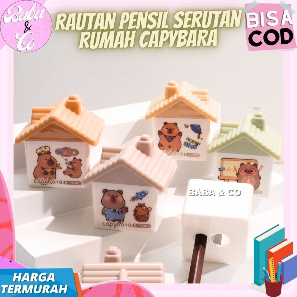 

SERUTAN CAPYBARA BENTUK RUMAH RAUTAN PENSIL 2 LOBANG CAPYBARA RUMAH IMUT SERUTAN PENSIL CAPYBARA RUMAH 2 LUBANG UNIK COD