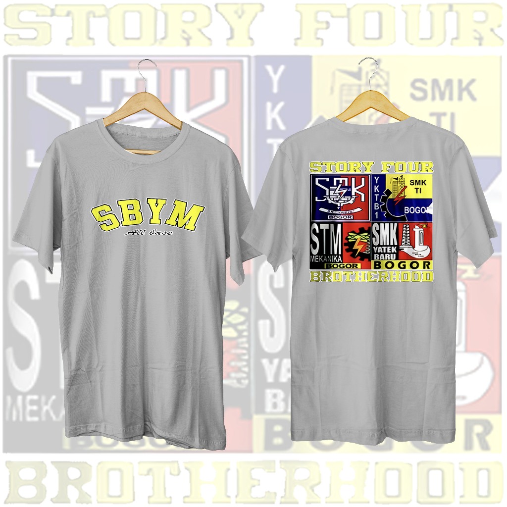 KAOS SBYM ALL BASE BOGOR - BAJU KAOS STM BOGOR - KAOS PELAJAR