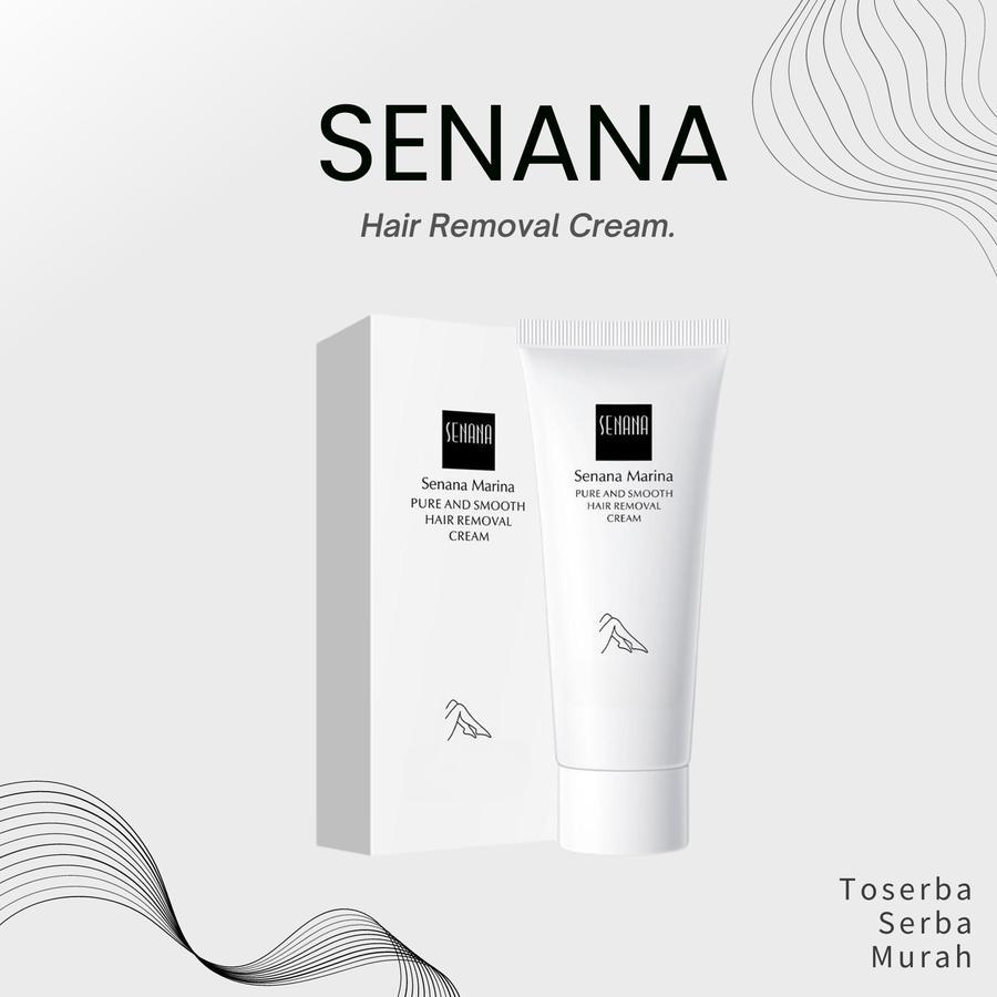 SENANA MARINA HAIR REMOVAL CREAM PENGHILANG / PERONTOK pencabut BULU