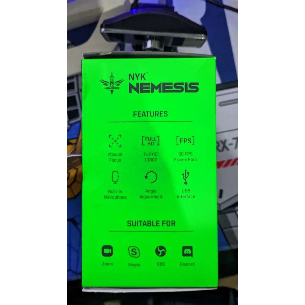 Webcam Nyk Nemesis A80 1080p