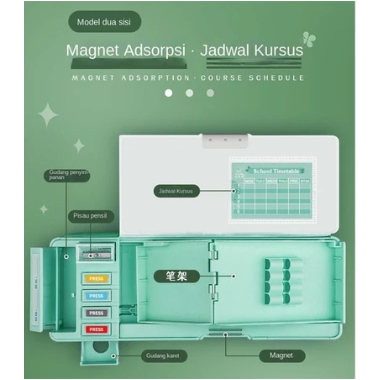 

[FM] - Kotak Pensil Multifungsi Dino Premium RB9