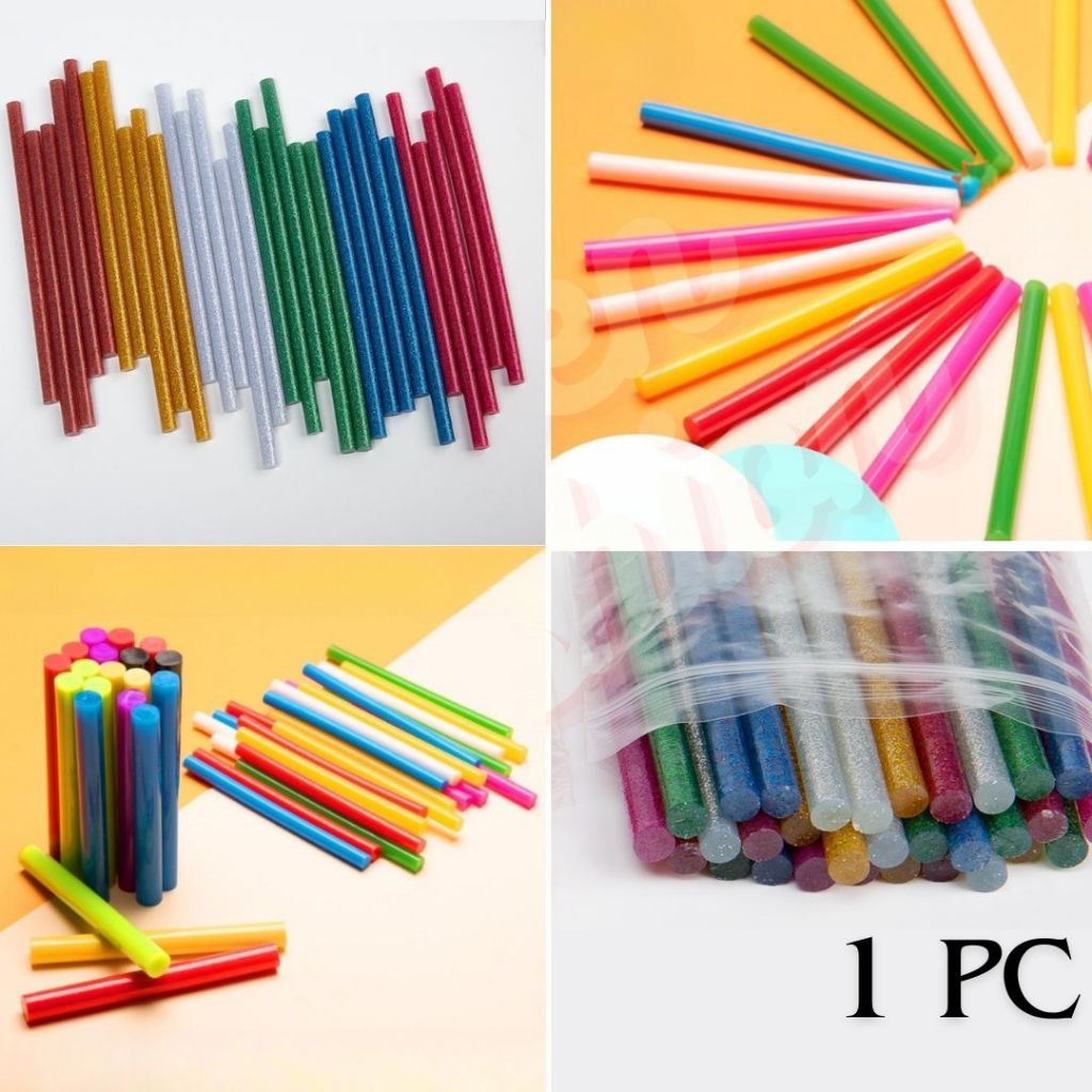 

Glue Stick / Lilin Lem Tembak Warna Warni Ukuran Kecil Untuk Kerajinan Tangan Diy Harga/pc