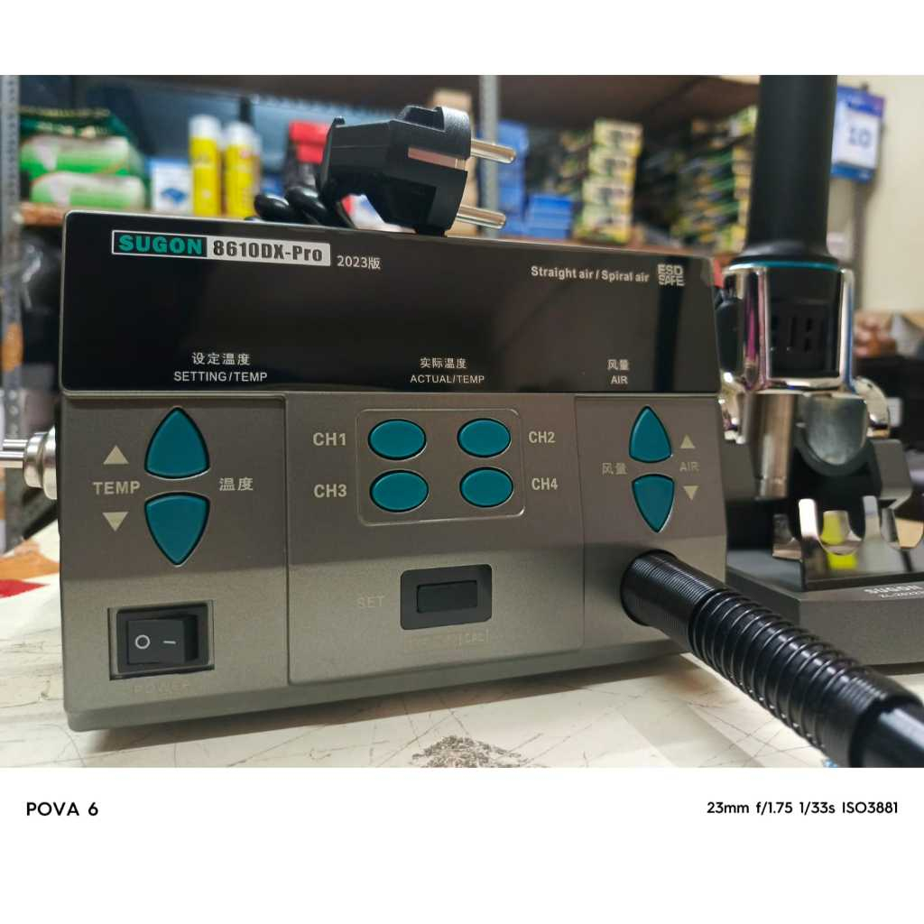 BLOWER SUGON 8610DX PRO 2023 ORIGINAL/SOLDER UAP SUGON 8610DX PRO 2023 ORIGINAL