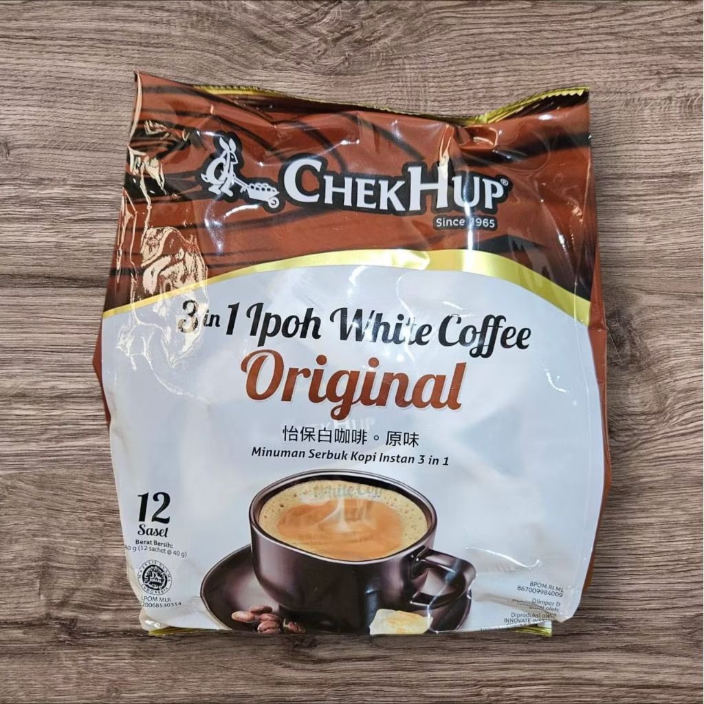 

CHEKHUP 3in1 IPOH WHITE COFFEE ORIGINAL 12 SACHET