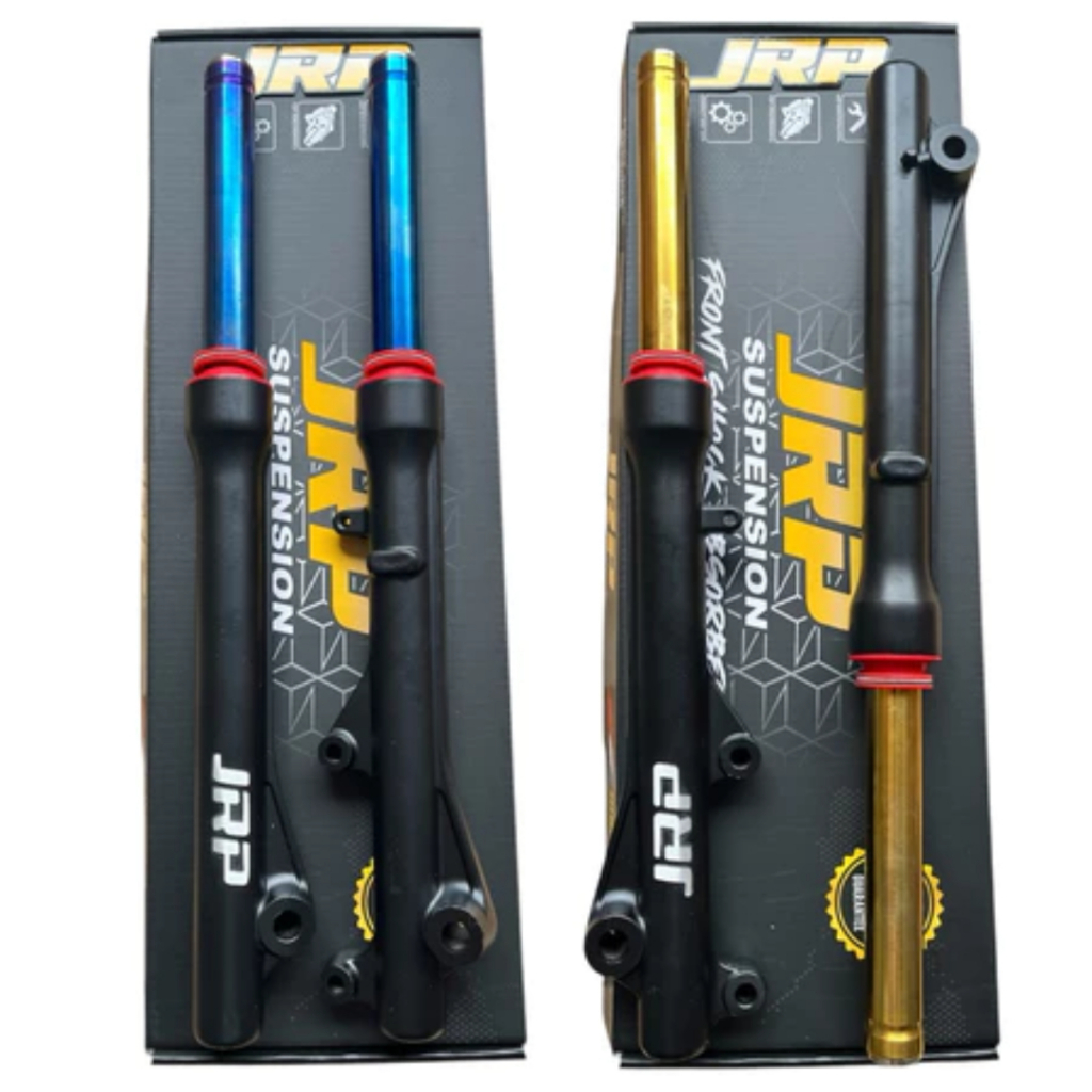 SHOCK DEPAN + TABUNG JRP SUSPENSION UNTUK MIO J/ MIO SPORTY / BEAT / VARIO / SCOOPY / SHOCK AS RAINB