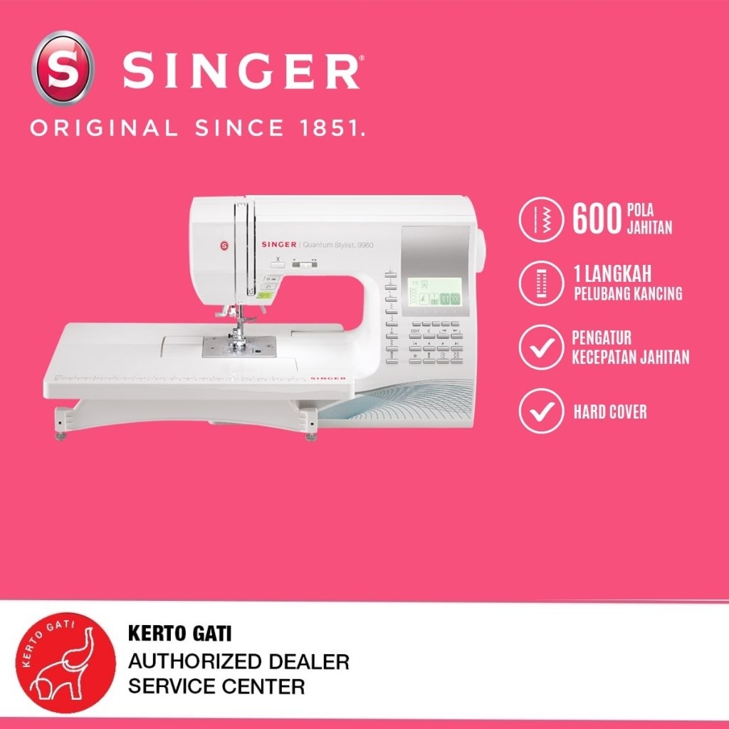 MESIN JAHIT SINGER 9960 QUANTUM