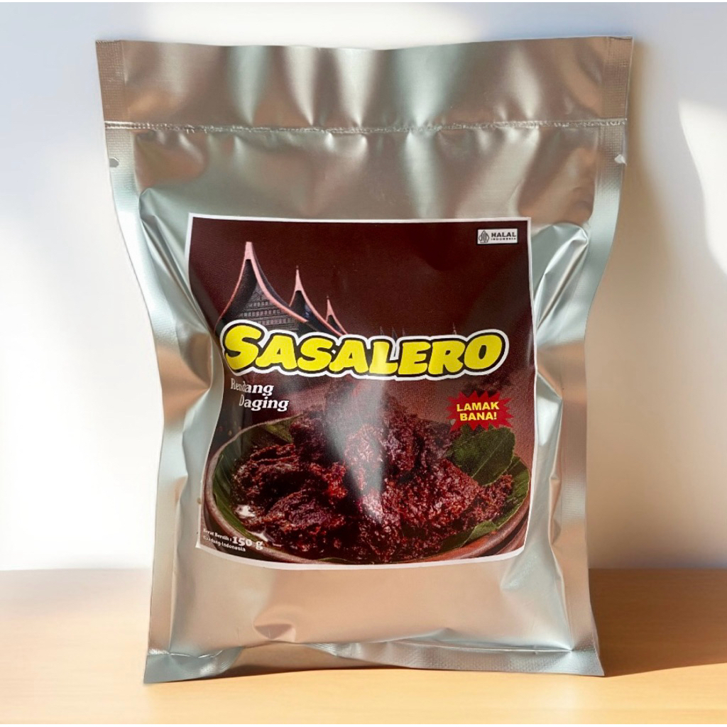 

SASALERO - RENDANG SAPI 150gr Siap Saji (Mini Size) Food Instant