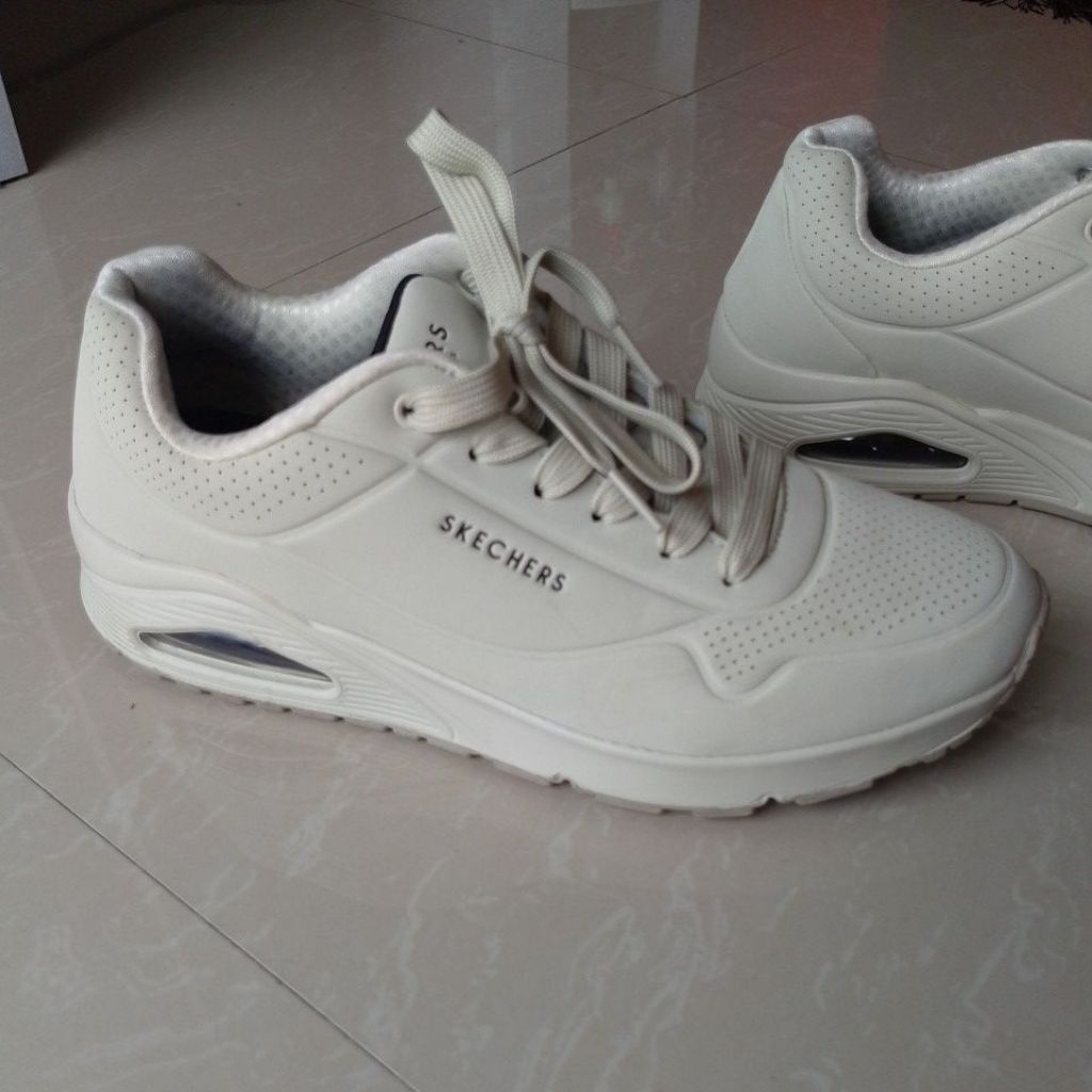 Preloved Skechers Uno Men's Sneaker - Natural