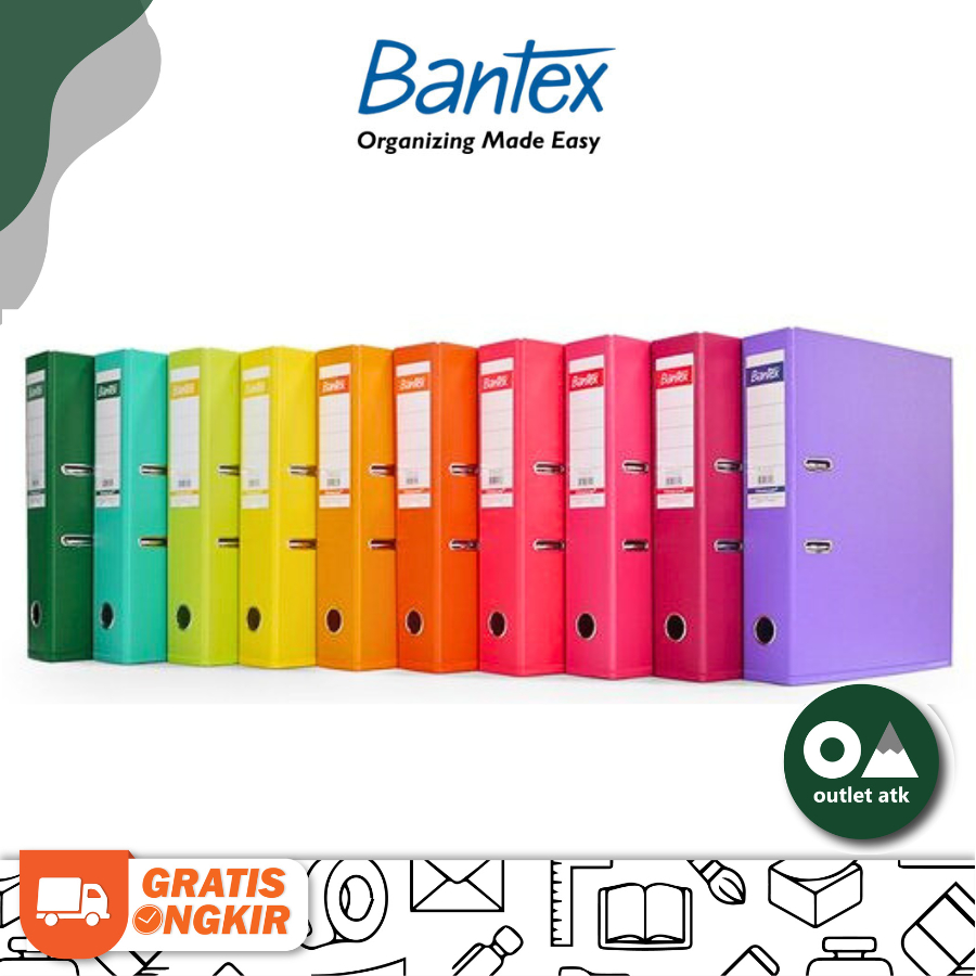 

Ordner Lever Arch File Bantex A4 PVC 7cm
