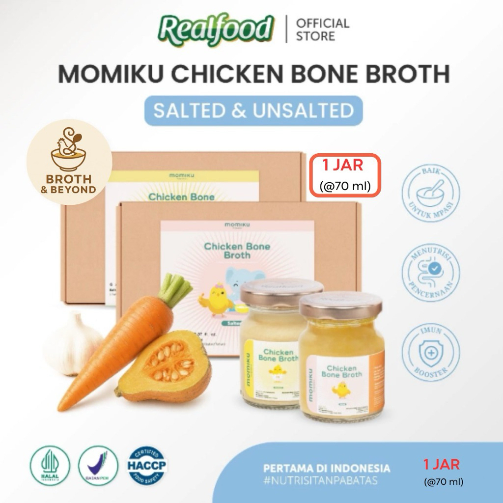 

Realfood Momiku Chicken Bone Broth 1 JAR