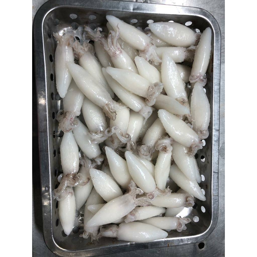 

Cumi cantik kupas, head on, per 500gr