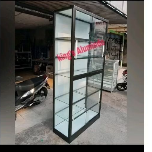 etalase / etalase kaca / lemari kaca / etalase kaca 2 meter