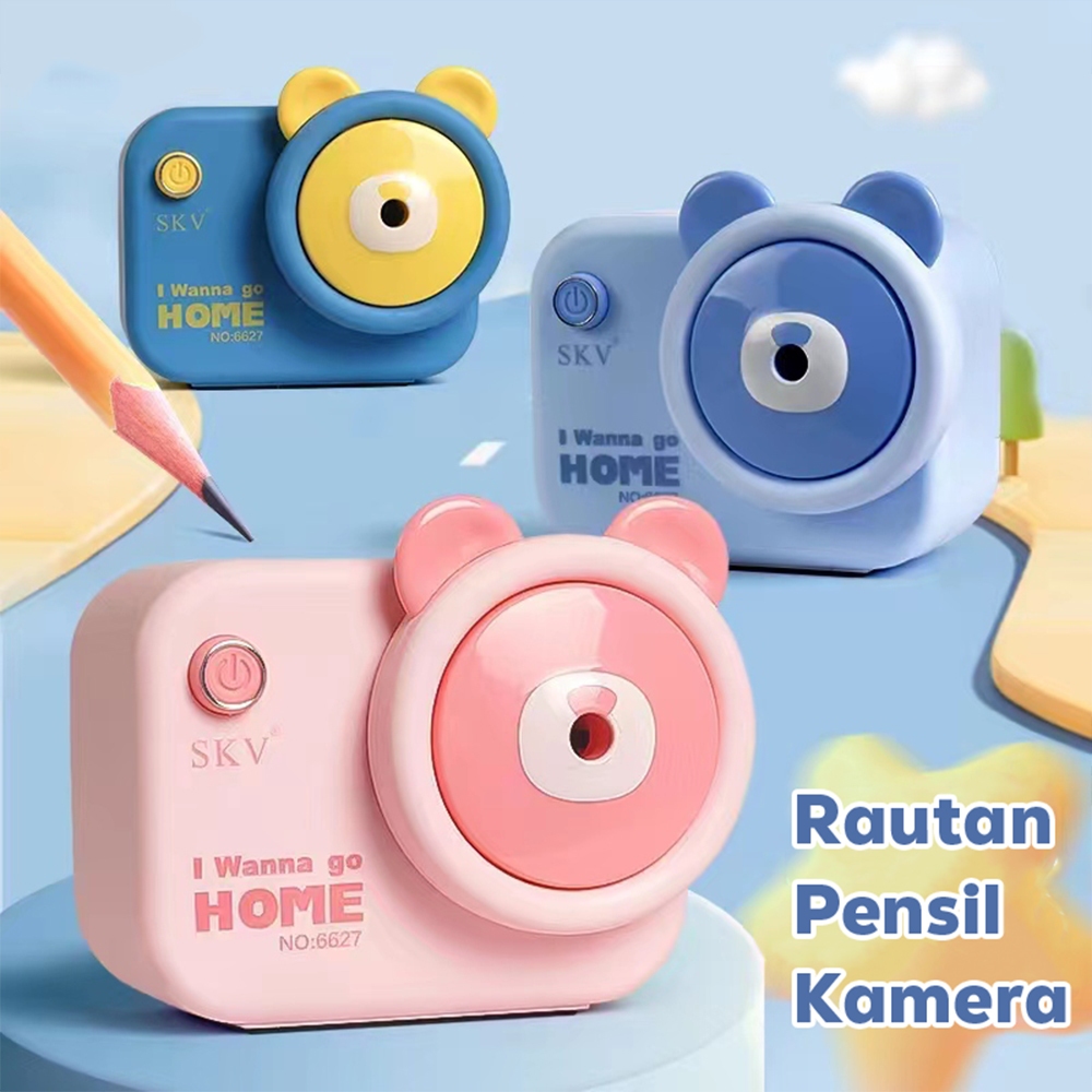 

Bobomart Serutan Pensil Anak Motif Camera Serutan Meja Serutan Putar Rautan Putar Rautan Murah 6627