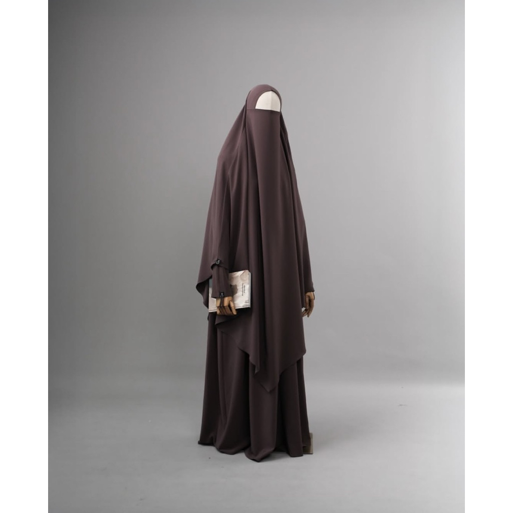 (READY) Abaya Khimar Bandana by Sabira Zaysaku auroraclo