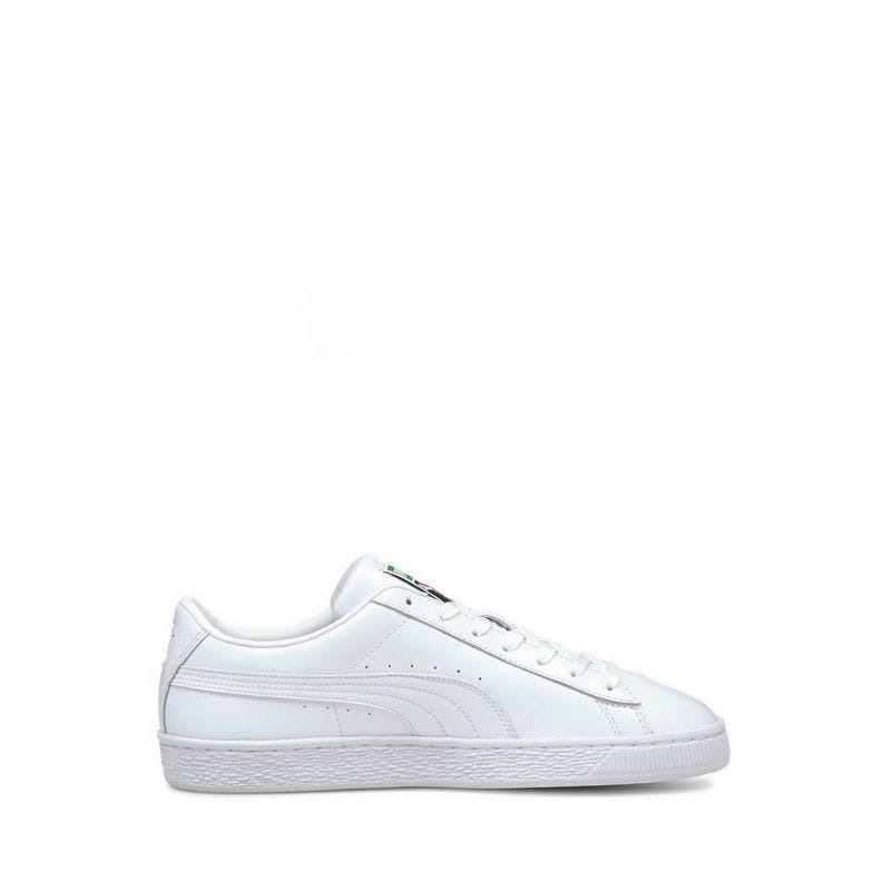 Puma Basket Classic XXI Sepatu Sneakers Pria White