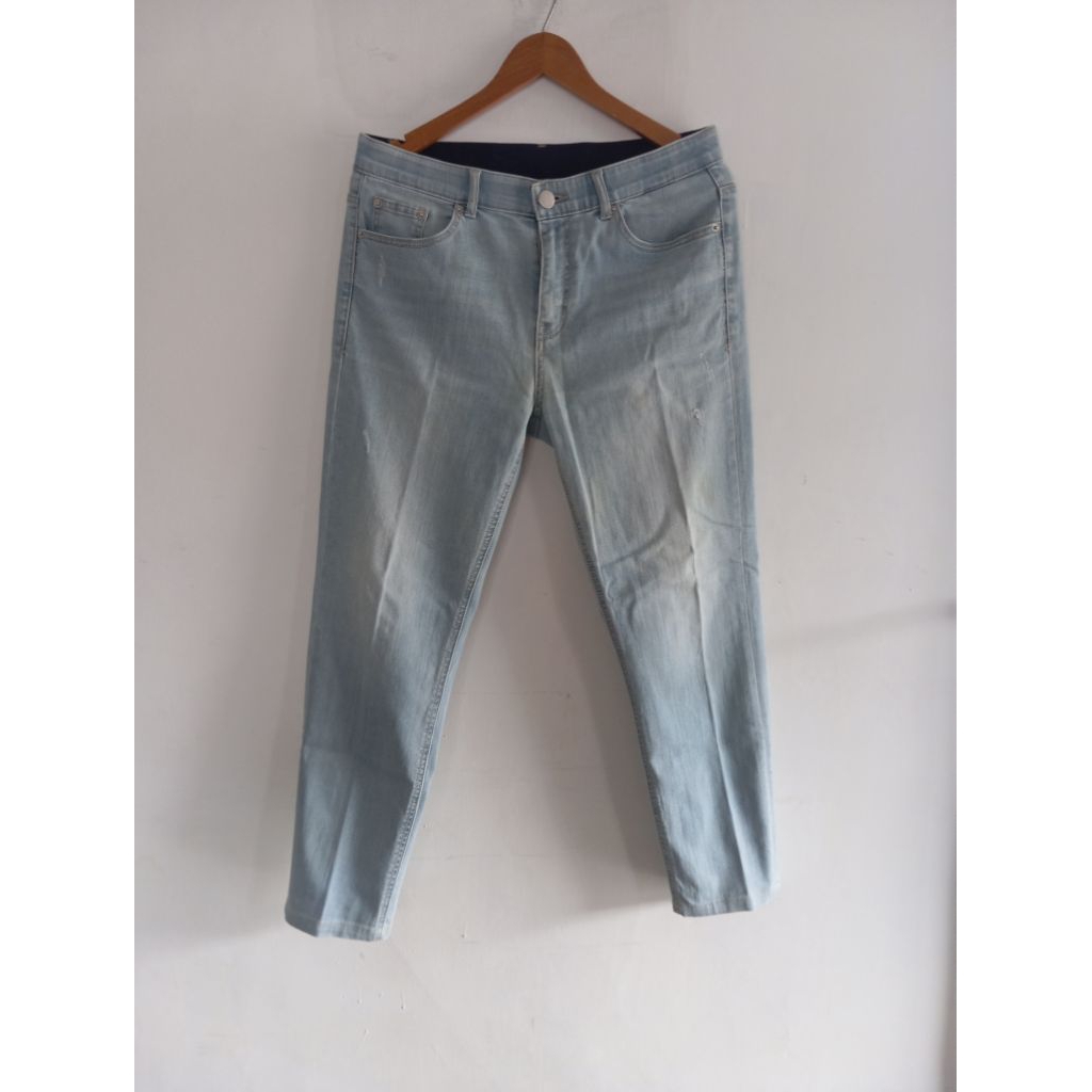 celana panjang jeans denim stretch tapered Clride.n