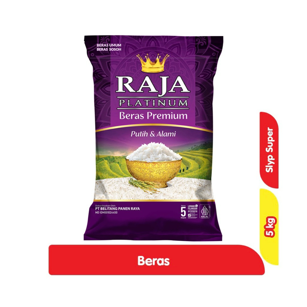 

RAJA Beras Platinum beras slyp super 5kg