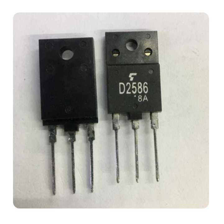 RF4480 transistor tr horisontal tv tabung d2586 d 2586 2sd 2 sd 2586 by PCM LTC GLODOK