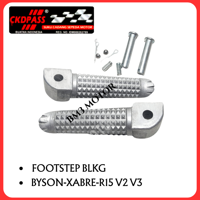 FootStep Foot Step Pijakan Kaki Belakang Byson Xabre R15 V2 V3