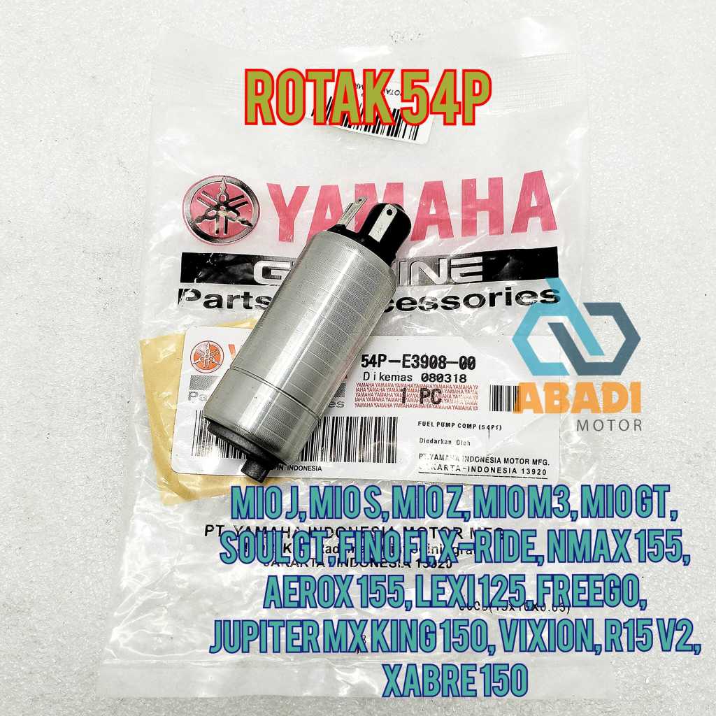 Rotak Pompa Bensin Ori Yamaha 54P Mio M3 Soul GT Mio Z Xride Fino Fi Mio J Aerox 155 Nmax Lexi 125 J