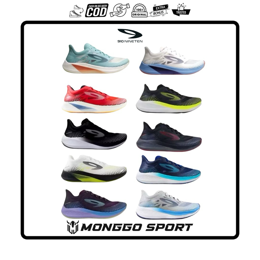 Sepatu Running Lari 910 Nineten Haze 1.5