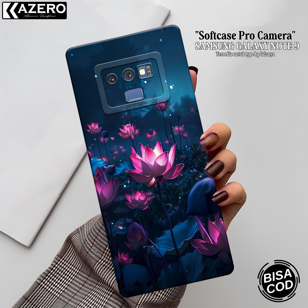 Case Hp Samsung Galaxy Note 9 - Case Bunga - Softcase Samsung Note 9 Terbaru - Casing Samsung Note 9