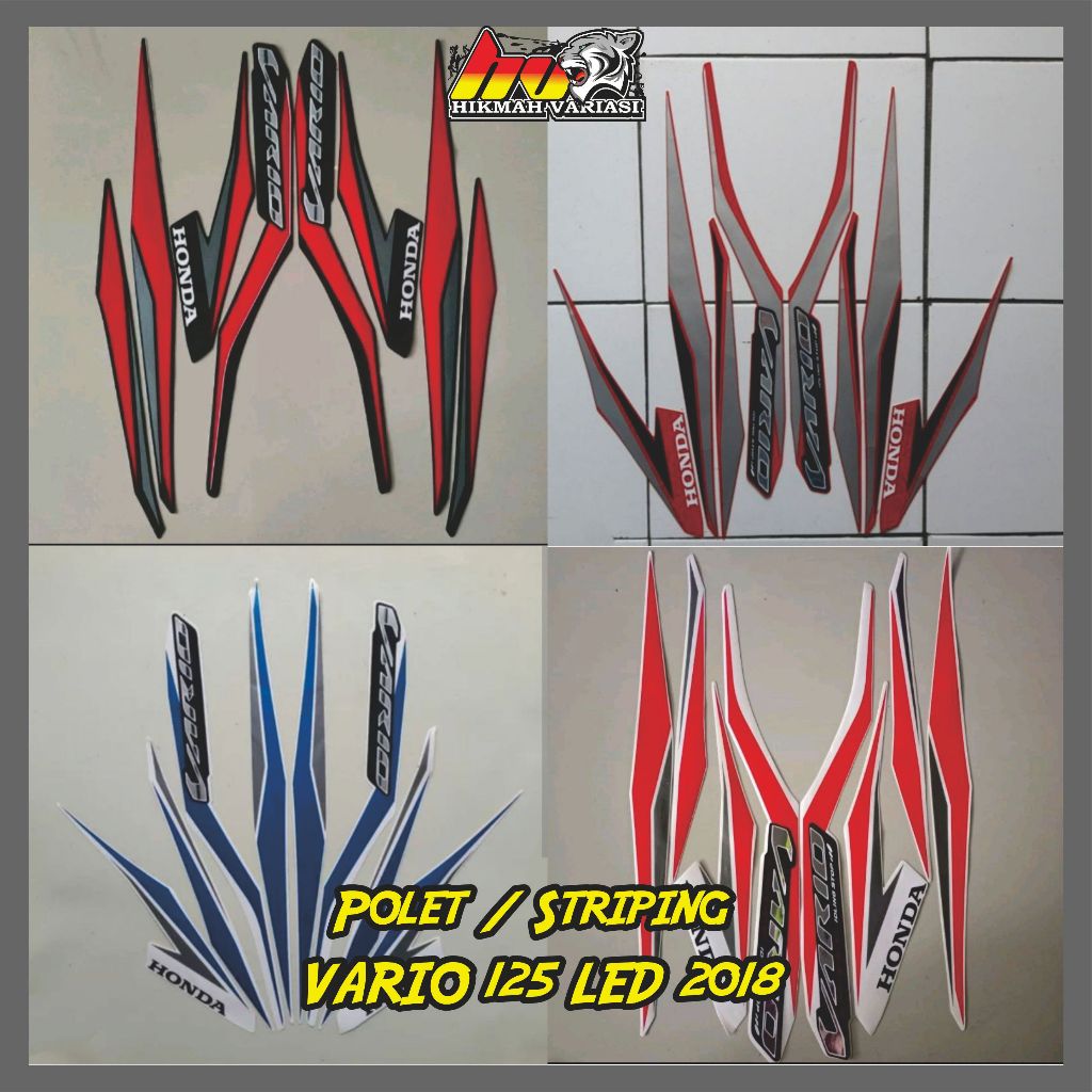 Striping motor / Les body Honda Vario 125 2018