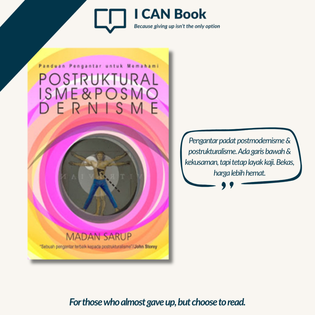 PoststrukturaIisme & Posmodernisme - Madan Sarup | I CAN Book
