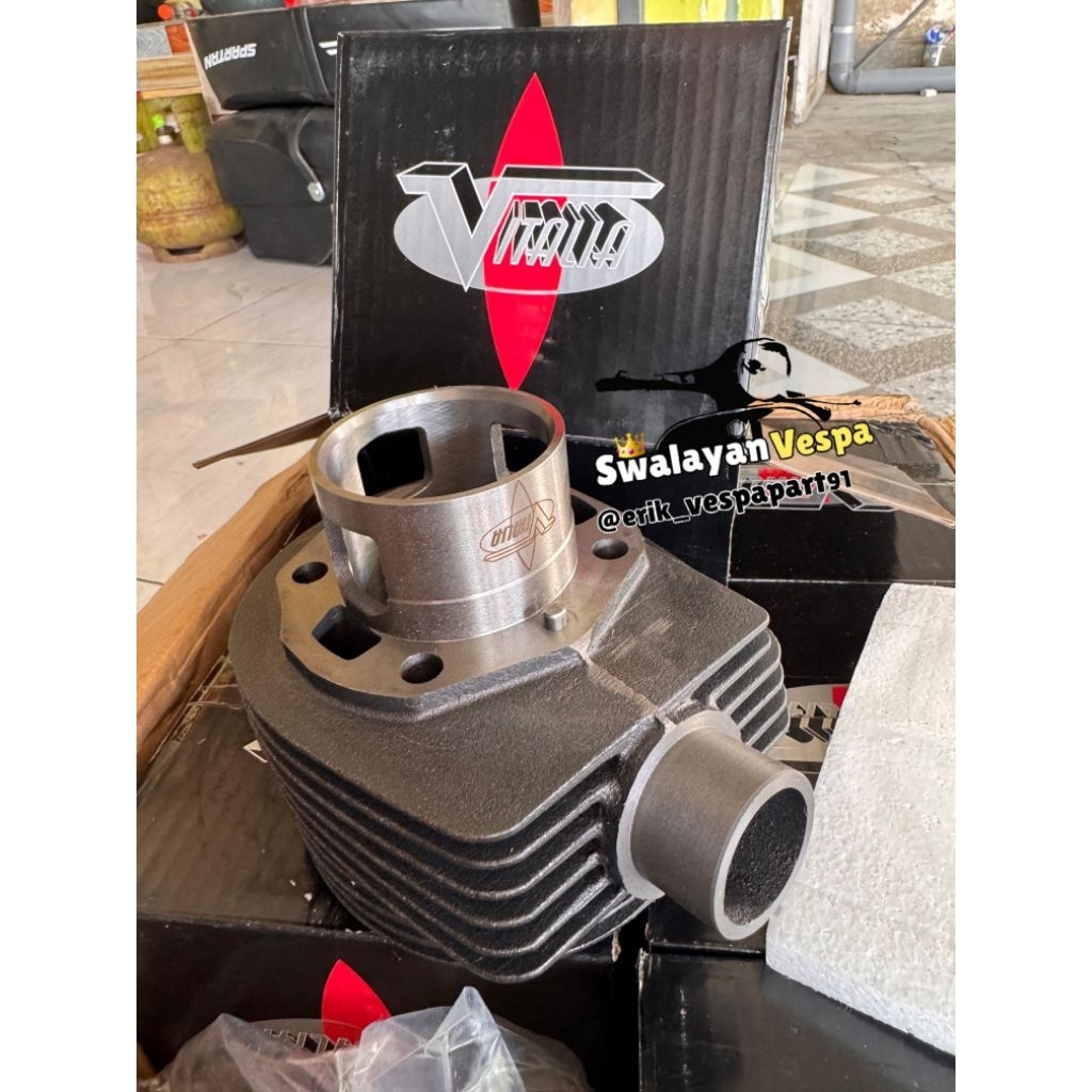 cylinder blok lubang 3 vespa blok vespa blok lubang 3 vespa px ps exclusive excell sprint