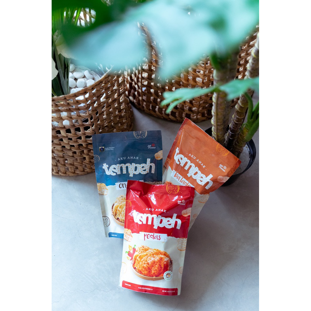 

Keripik Tempe Sagu Aku Anak Tempeh - Balado 114gr