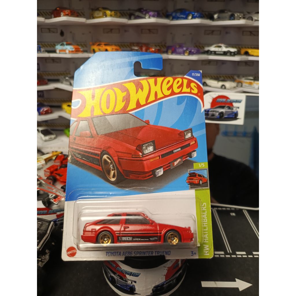 Hotwheels Toyota AE 86 Sprinter Trueno