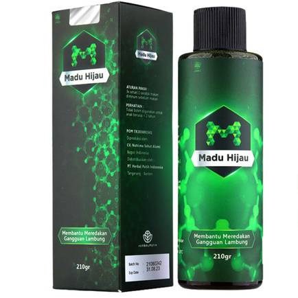 Madu Hijau Original 210Gram BPOM Herbal