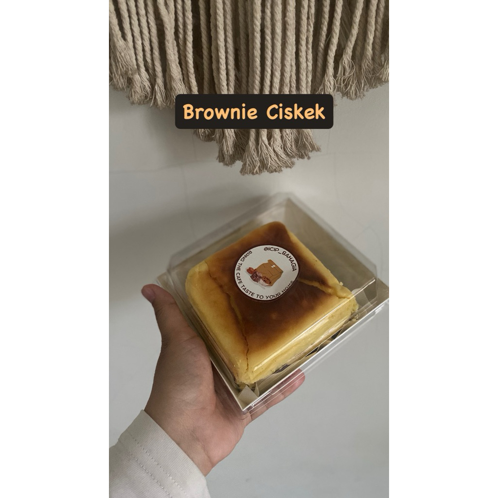 

Burnt Cheesecake Brownies